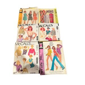 Vintage Lot Of‎ Patterns Simplicity McCall's Butterick Vogue 40+